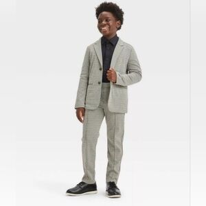 Cat & Jack Houndstooth Suit, Boys 18